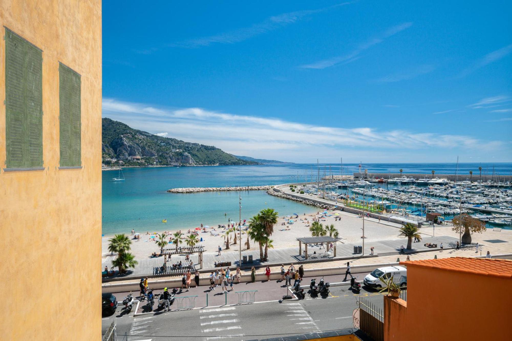 Les Sablettes - Bord De Mer - Vieille Ville - Parking Prive Menton Exterior photo